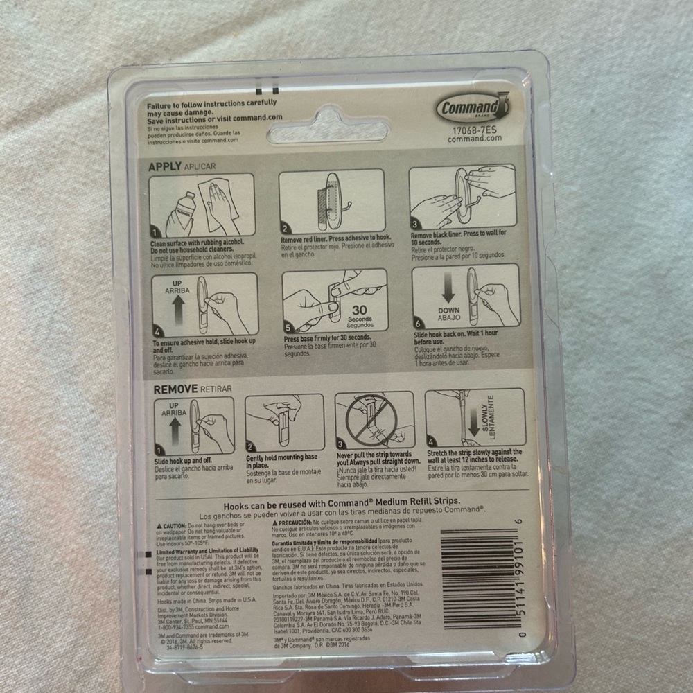 Command White Medium Wire Hooks - Picture 4 of 6